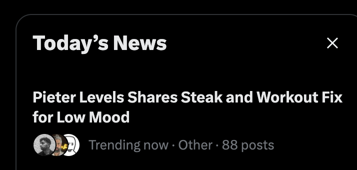 Shaalin's tweet photo. Definitely not news. https://t.co/R5AxIKw7EK