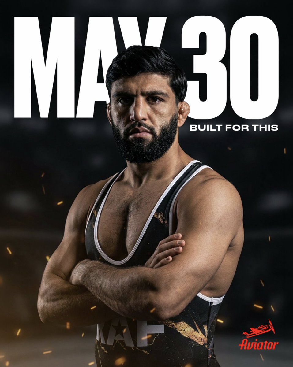 Aviator_SPRIBE's tweet photo. Arman Tsarukyan is set to light up the mats at RAF 09 on May 30th.

Don’t blink! 🚀 https://t.co/ccVJgKNcgx