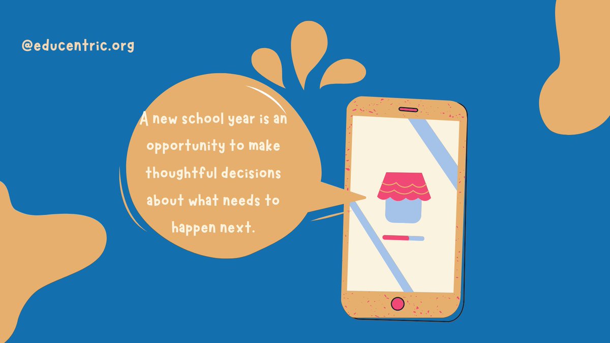 educentric_org's tweet photo. Preparing for a new school year is not just about logistics, but also an opportunity to step back, reflect on what was learned, and make thoughtful decisions about what needs to happen next. https://t.co/RdPSwm4Vfd