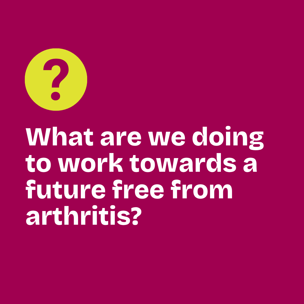 arthritisukorg's tweet photo. What are we doing to work towards a future free from #arthritis?

We have invested over £540m in arthritis research, making us one of the largest global funders. 

Find out more: https://t.co/vSh8fgErip https://t.co/Yr2MWjwvi7