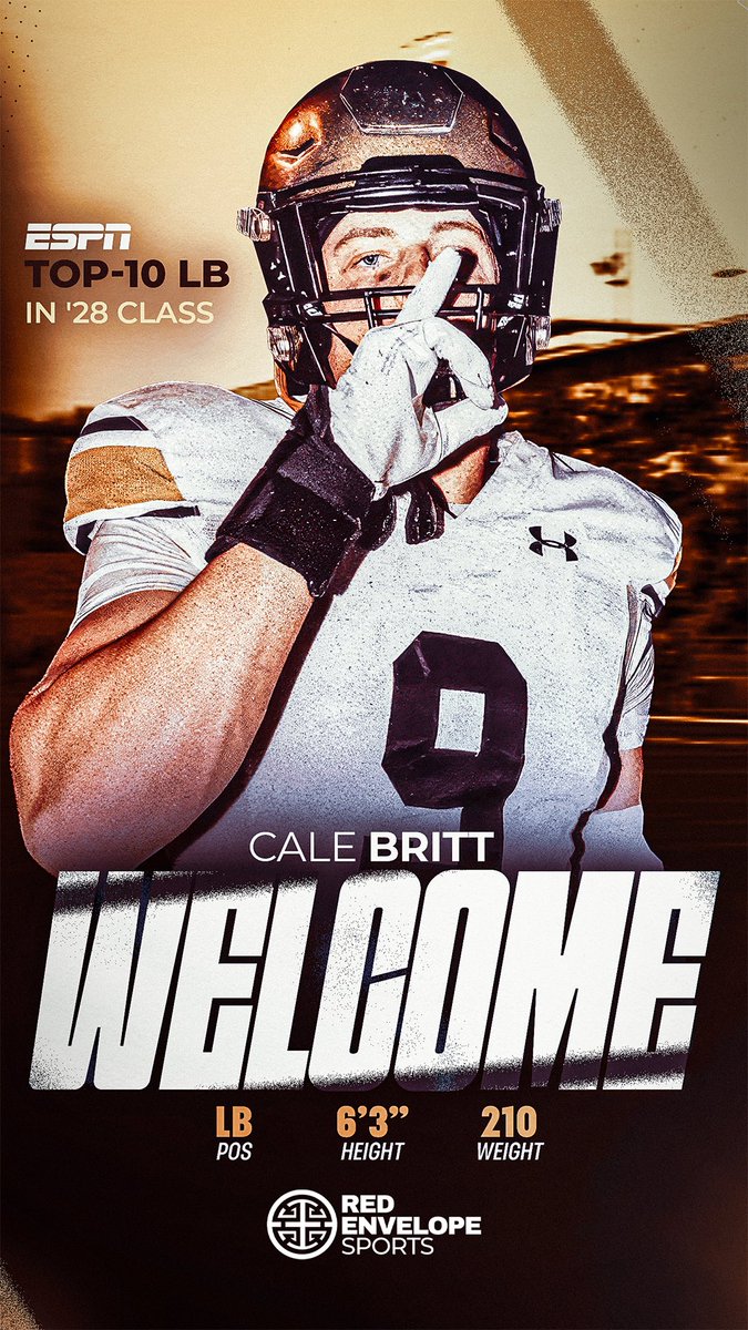 Red_Env_Sports's tweet photo. Excited to support this young man and his family over the next several years.  💪💪💪 @Cale_britt6 https://t.co/wpZjDo3vRm