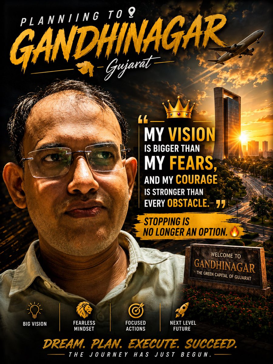 ishahidsiddiqui's tweet photo. Planning to Gandhinagar .... https://t.co/Hg6iNEXi5T
