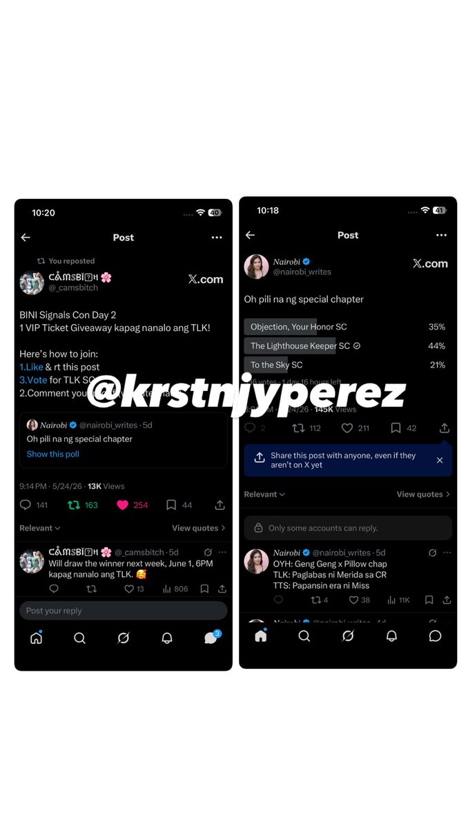 krstnjyperez's tweet photo. @_camsbitch Manifesting po na mapili, ito nalang po ang pag asa ko mapanood sila.🥹 🙏 https://t.co/QtSGUXD3Zy