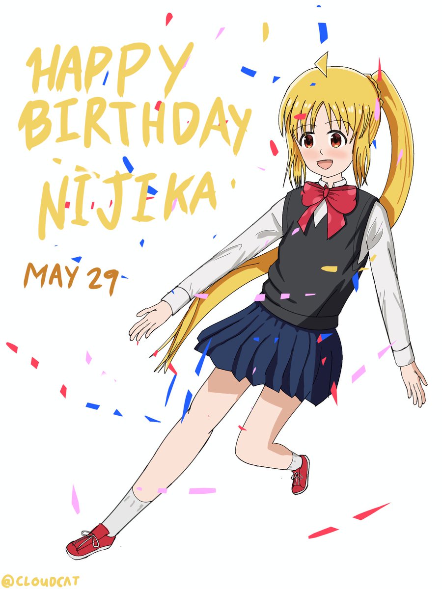 cloudcat2130's tweet photo. Happy Birthday Nijika-chan!!

#ljichiNijikaBirthday
#ljichiNijikaBirthday2026
#BocchiTheRock https://t.co/OFVxWQfwz3