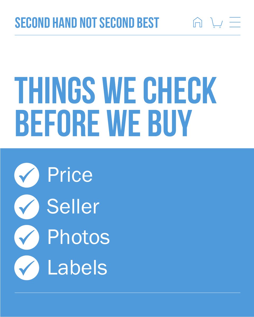 TSScot's tweet photo. 1 in 4 second-hand shoppers bought a counterfeit item last year without realising.

Learn how to spot the signs and shop safely on pre-loved platforms 👇

👉 https://t.co/Ne27nLfxJw

#SecondHandNotSecondBest https://t.co/v76dwWRBSI