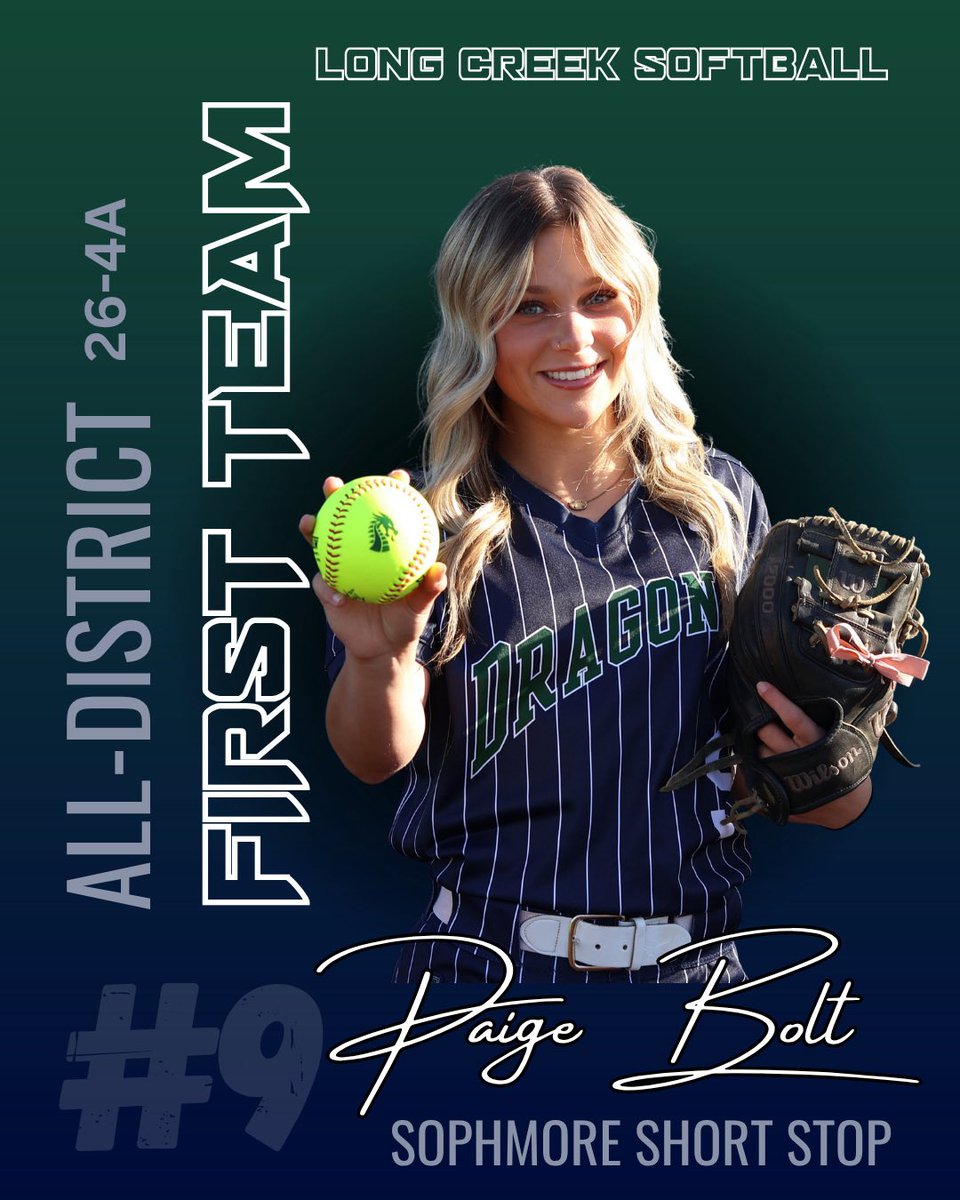 PBolt24's tweet photo. It's been a while since my last post. Here are some recent achievements from my high school season! Looking forward to the summer season and camps! Hopefully I'll see y'all on the fields! @ScottWoodard8 @deanofsoftball5 @robynleightonn @sfa_softball @Rw15Woodard @coachbrun https://t.co/xBPgoQ1aAG