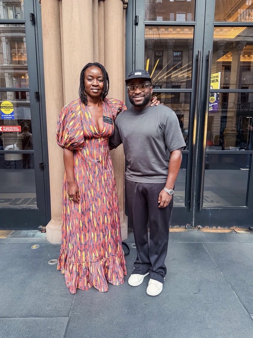 danaiarchive's tweet photo. Danai Gurira with fellow One Diaspora Creative Council member Jibolu Ayodele at the Public Theater in New York this week. https://t.co/ZUsZ2KKD2E