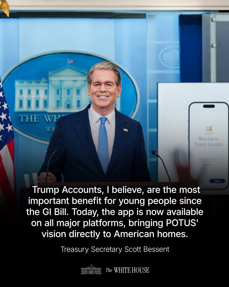 The White House tweet media
