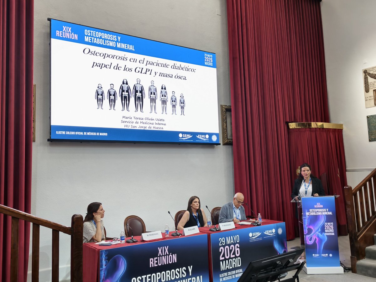ainacare's tweet photo. Fantastica mesa: La OP en el dia a dia del internista.
Rol del dmab en las EAS, VIH y IsGLP1.

Orgullosa de coordinar este gran grupo @Sociedad_SEMI https://t.co/oMvDZmR9G6
