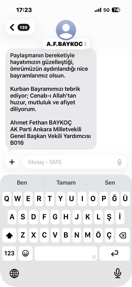 Batuke_X's tweet photo. Siyasi parti üyeliğim bulunmamasına rağmen, kişisel verilerim kullanılarak siyasetçilerden kampanya veya İznim olmadan gönderilen bu mesajların durdurulmasını rica ediyorum ayrıca üye olmayacağım kişisel verilerimi kullanmayın. #kvkk #abb #akparti @fethanbaykoc https://t.co/g0yBOknSJN