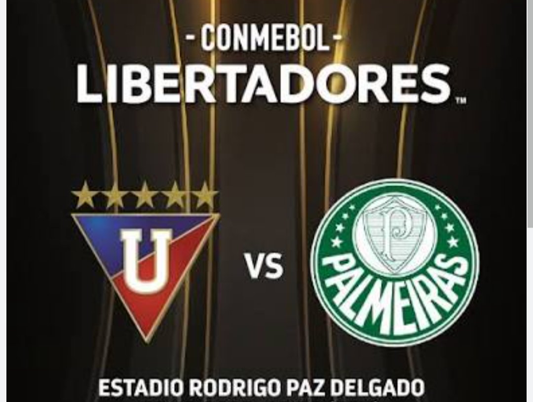edgaring's tweet photo. @FBRadio1 El rival que prefiero en octavos es Palmeiras tenemos una cuentita pendiente por cobrar.
LDU vs Palmeiras
#FBRadioConLaU https://t.co/rwtF6gW8mj