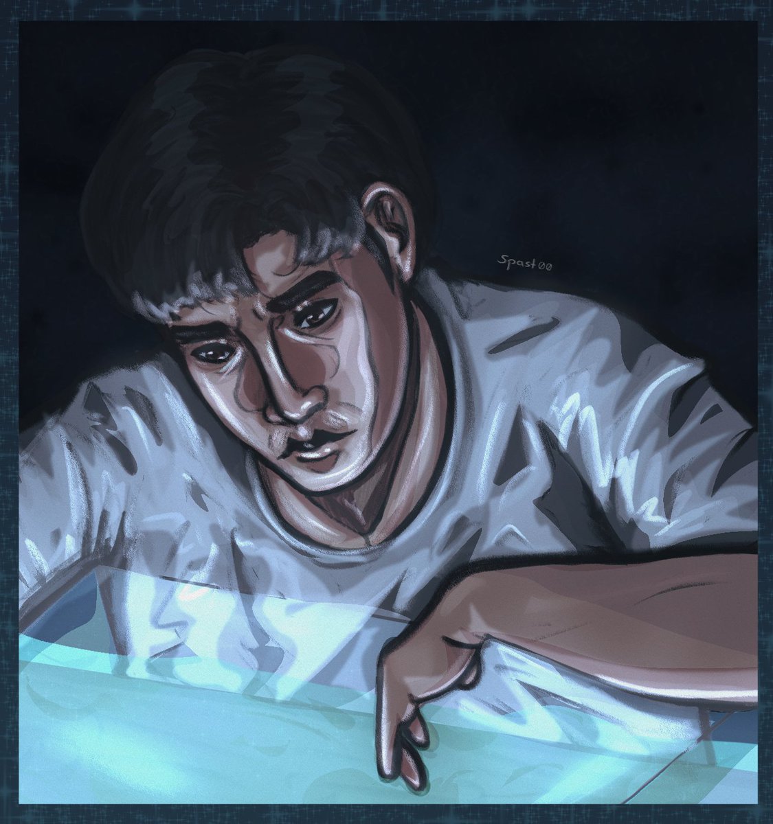 5past00's tweet photo. Seo Gongmyung!! 

not my best piece... https://t.co/Sq9SISAwRx