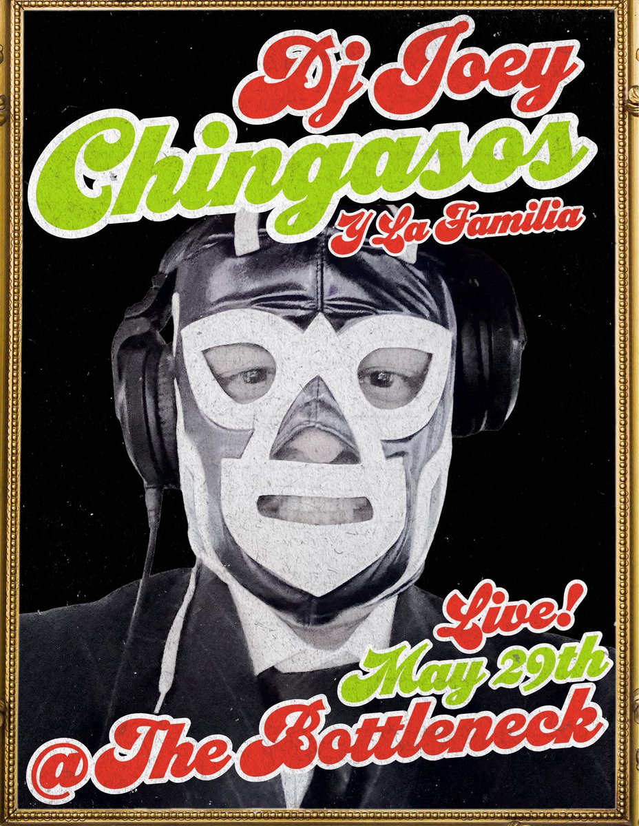 TheBottleneck's tweet photo. It’s a party at The Bottleneck TONIGHT with DJ Joey Chingasos spinning Cumbia, EDM, and hiphop mixes! 🎧

All Ages // Doors at 8pm

🎟️$3 cover at the door https://t.co/uP6FBnJ6kZ
