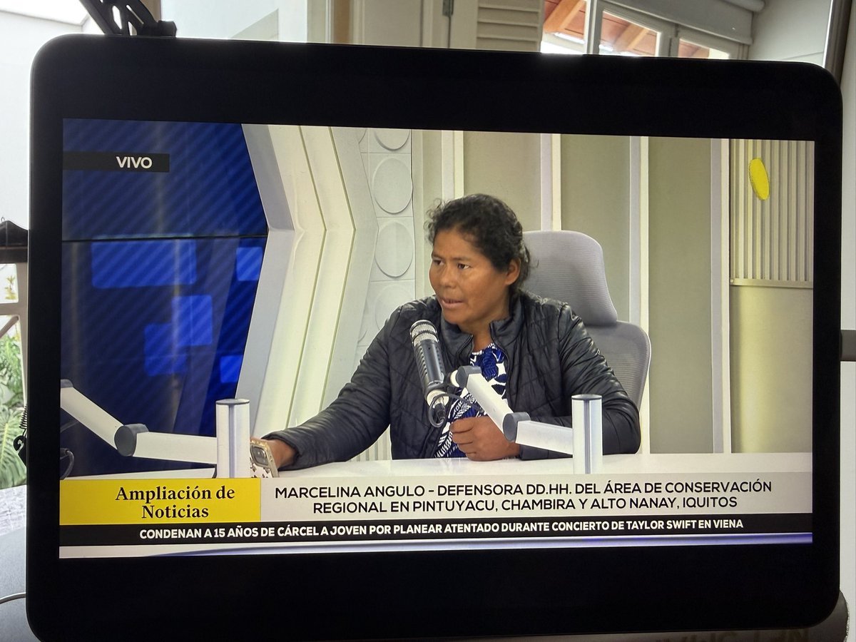 Techtulia's tweet photo. Excursus: Muy relevante la entrevista que en este momento hace @RPPNoticias a #MarcelinaÁngulo. Sea que gane a “A” o “B” la agenda contra las economías ilegales en la Amazonia es una prioridad no solo económica si no también, humana. Muy importante escucharla https://t.co/xKxDltTRpd