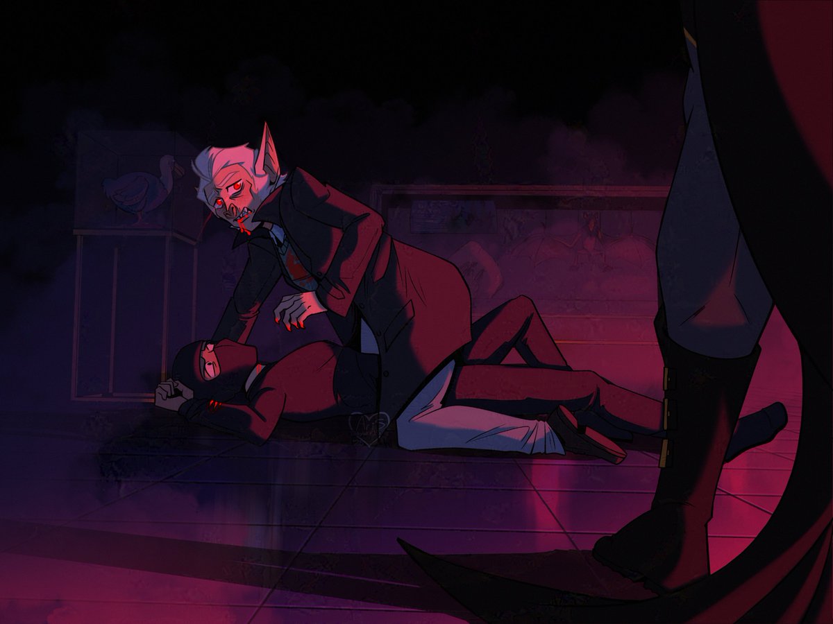 IbbyWonder's tweet photo. Some dramatic artwork for the most recent chapter of my Kirk Langstrom fic. The bat serum may have a stronger toll on his body than Dr. Langstrom suspected.

https://t.co/7qdFMryi2i

#dccomics #kirklangstrom #manbat https://t.co/XHWNOa6uFk