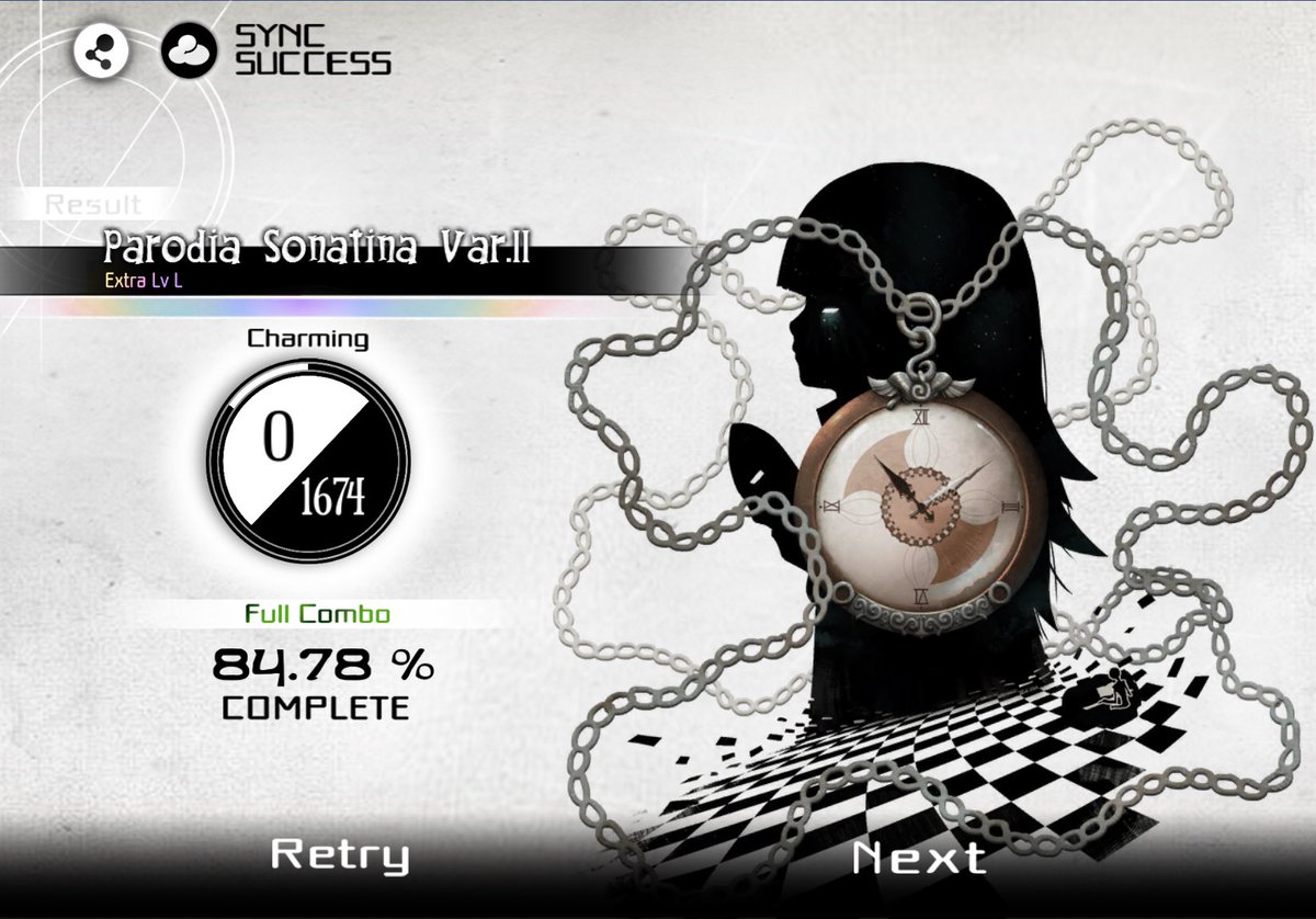Lodge_M82's tweet photo. Parodia Sonatina Var.II(Extra Lv L)
ALL Hits！！！！！！！！！！！！！！！！！！！！！！！！！！！！！！
#Deemo https://t.co/U59EGsJvQg