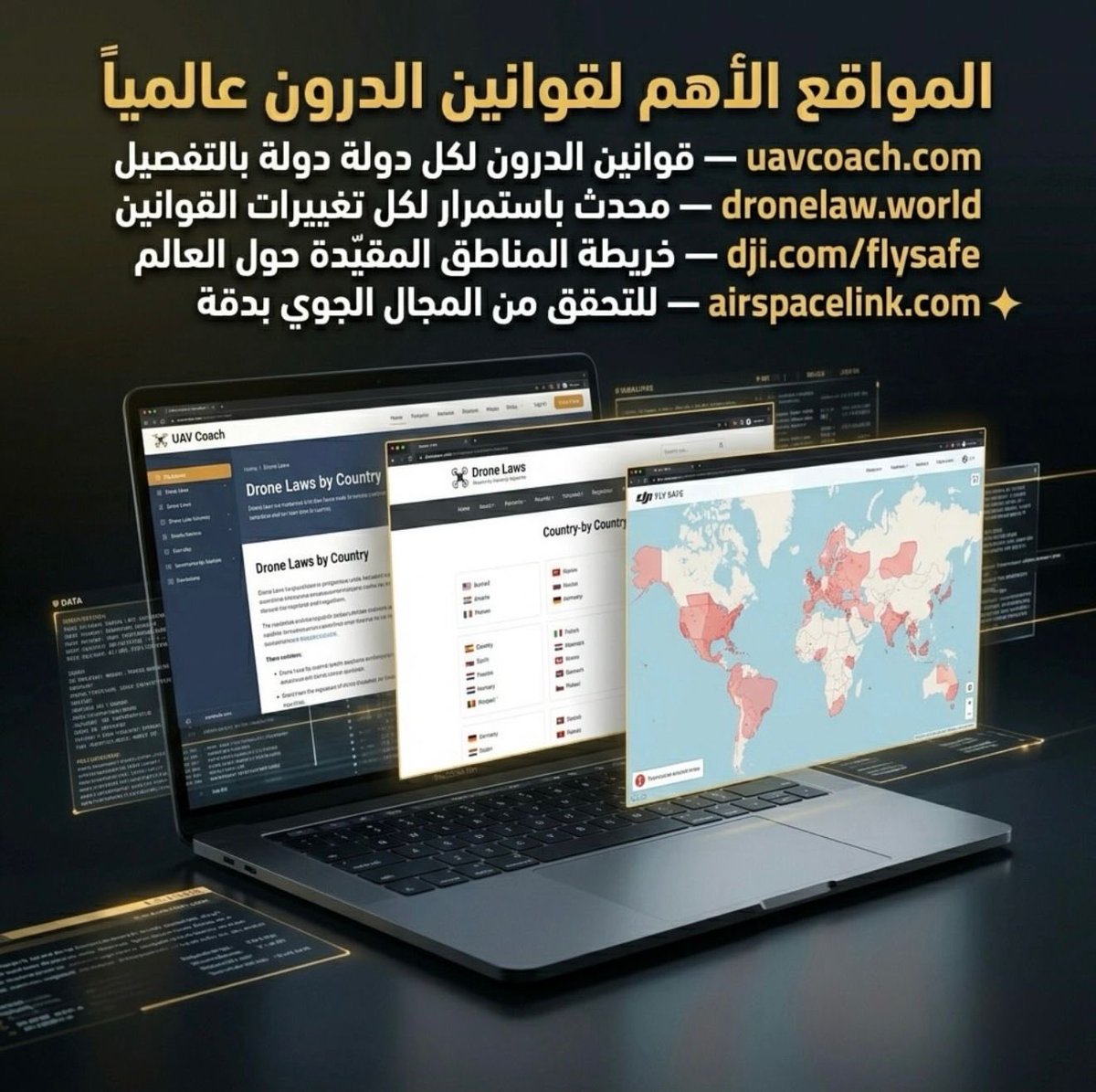 KHALIDABID's tweet photo. معلومات مهمة عن الدرون وقوانينه في العالم https://t.co/r0vCp5mot2