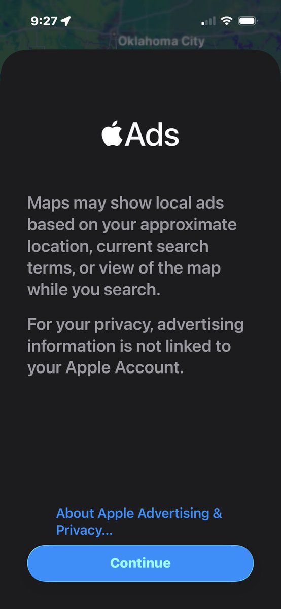 RobertoVTrading's tweet photo. Hadn't gotten the update until last night. $AAPL now with local ads on their map 📈📈 https://t.co/lrgiZPV7Su