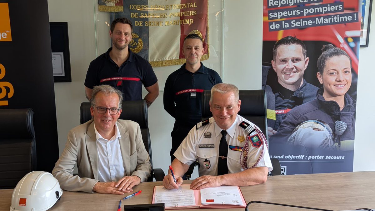 Sapeurs-pompiers 76 tweet media