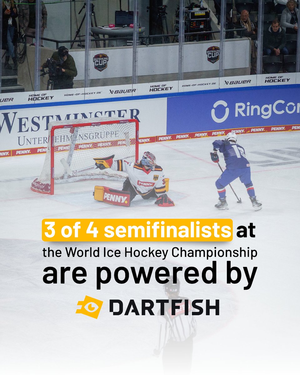 dartfish's tweet photo. The Ice Hockey World Championship semifinals are set for tomorrow, bringing together four of the world’s top national teams on the biggest stage 🏒

At this level, margins are minimal — and insights makes the difference. This is where video analysis becomes a true performance advantage.

We’re proud that three of these teams trust Dartfish to break down performance, refine details, and continuously evolve through video analysis 🙌.

Good luck to our customers competing in this decisive stage: the Swiss National Team, the Norwegian National Team and the Finnish National Team ⚡!

#Dartfish #DartfishNation #IceHockey #IIHF #VideoAnalysis