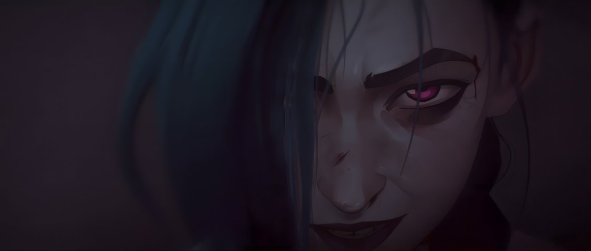 arcanephilly's tweet photo. Jinx in final boss mode 
#arcane #jinx https://t.co/RBrCKkWZ5H