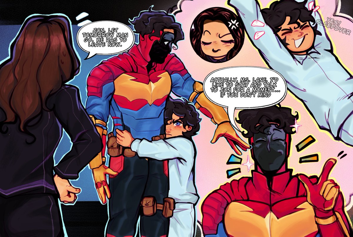 ThaAkopi's tweet photo. ✨🛏️ 🎉

#TomorrowMan #loislane #jonkent #superboy https://t.co/AsiKTKoBb4