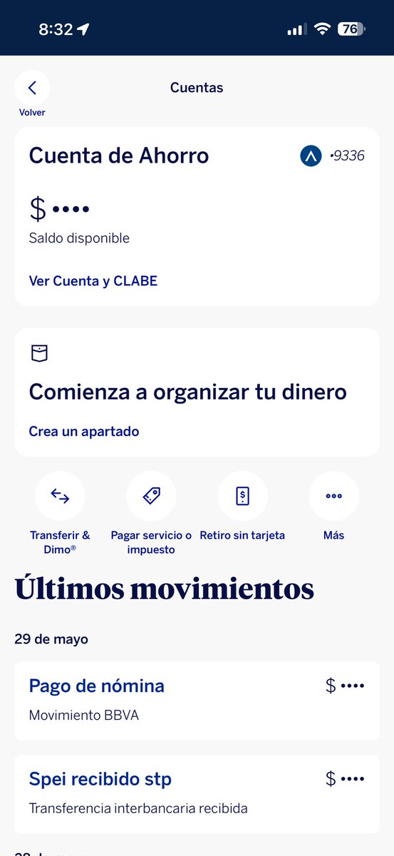 Denof_'s tweet photo. @BBVA_Mex Sigue fallando… no puedo ver mi dinero ni nada https://t.co/cApSWKEnXf