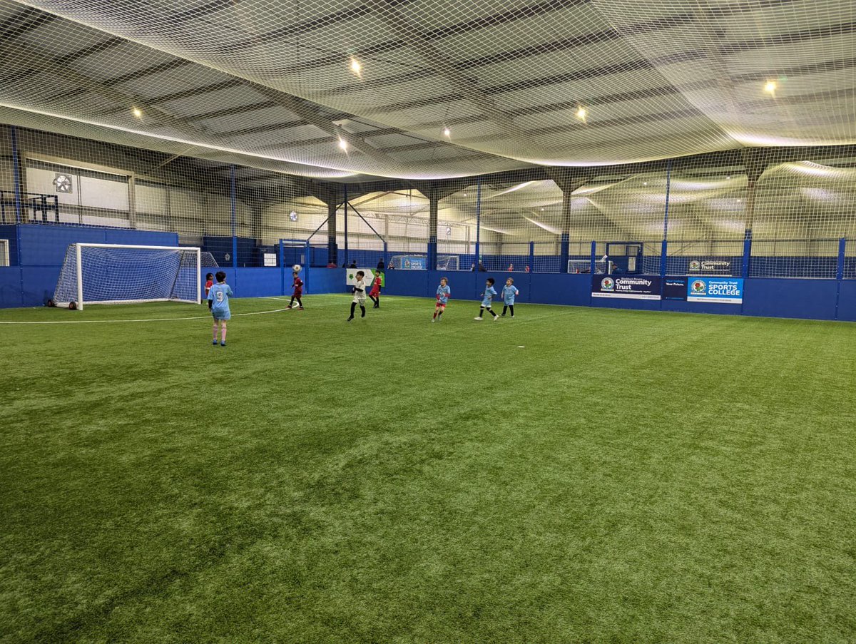 BRFCTrust's tweet photo. ⚽Get ready to boost your football skills! Join Blackburn Rovers Community Trust with our FA/UEFA qualified coaches starting tomorrow, Saturday 30th May, at the Blackburn Rovers Indoor Centre (BRIC).

Our sessions focus on:
🦶Improving passing and receiving
🪄Dribbling and ball mastery
🥅Shooting and ball striking

£6 per session - held over an 8-week block, you can choose how many sessions you sign up to. ✍️

👉 https://t.co/0N46U44F2k

9am-10am
Rovers Mini's Football 4-5 Years
Rovers Keeper Clinic 7-12 Years

10am-11am
Rovers Whites age 6 - 7 Years
Rovers Blues age 8-11 Years

Plus, every session includes exciting matches and fun games! Don't miss out on this chance to improve your game in our fantastic indoor facility. 🔵 ⚪️

@Rovers | @EFL_Community | #brctfootball