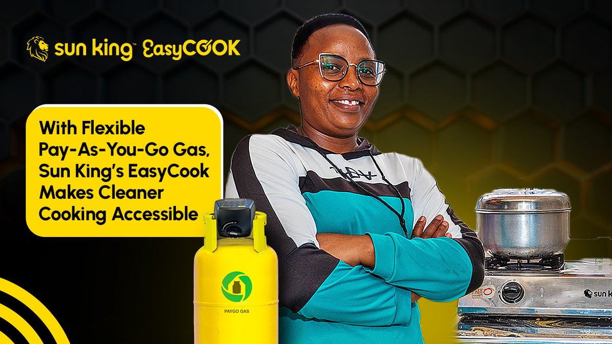 SunKingGlobal's tweet photo. 3 billion people still cook with polluting fuels — driving millions of preventable deaths from household air pollution each year. Women and children carry the heaviest burden. Sun King's #EasyCook is changing that, one household at a time. #CleanCooking https://t.co/5q3JBQkys6
