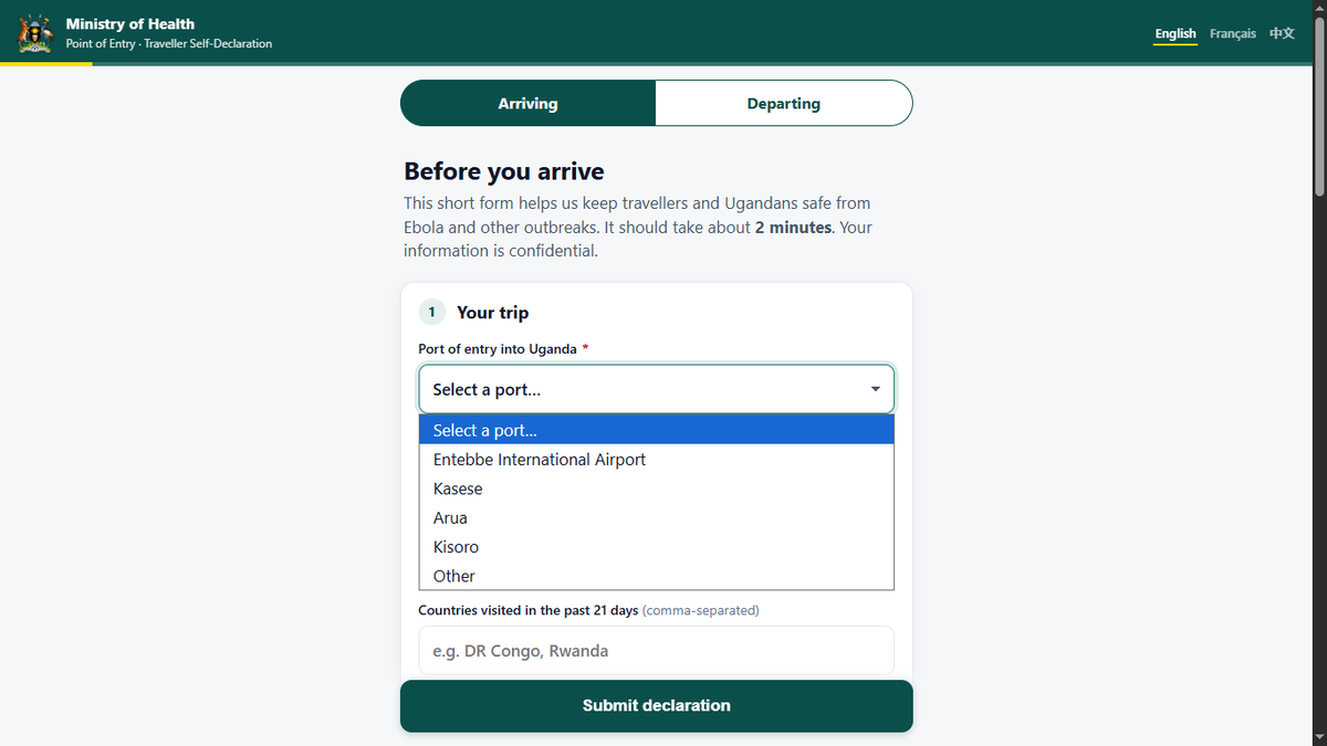 Emsixtiin's tweet photo. You guys can list all the countries in the world but are too lazy to list at least 10 out of the 72 ports of entry. 

For those who are not aware yet, please self declare before travel into or out of the country https://t.co/QrpTYDxeOG https://t.co/bIG4RIHpVl