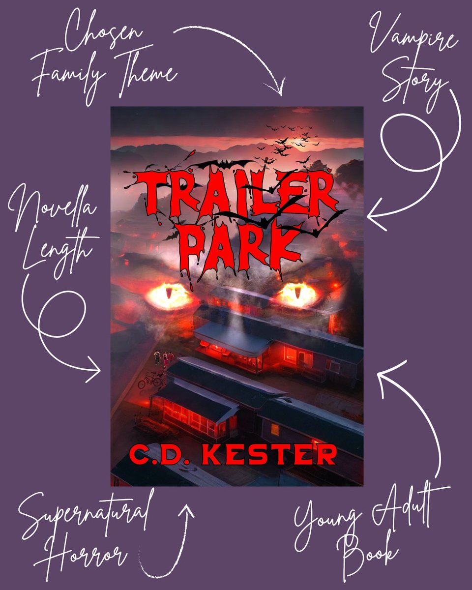 CD_Kester's tweet photo. Screwed up and slowed down in the HTX. The good ol' days. Trailer Park is the story of a group of friends who notice someone in the trailer down the street that's a little bit sus. Vampirism is catching and the blood can be just as addictive as base.

#vampire #vampires #books https://t.co/kxgySSWpJF
