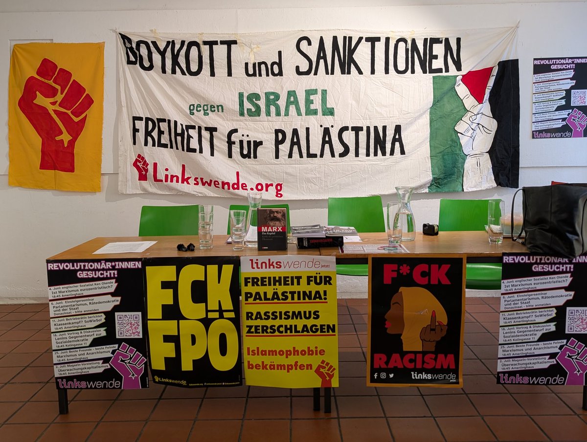 LinkswendeJetzt's tweet photo. Die erste Veranstaltung des #MarxIsMuss Kongresses in Wien geht in 20 Minuten los. https://t.co/yYUft2JuWp