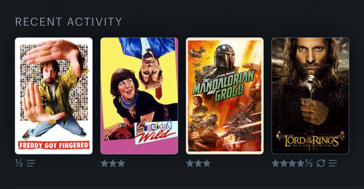 grandmasterc's tweet photo. @letterboxd #LetterboxdFriday #LastFourWatched https://t.co/WVt4orIUVY