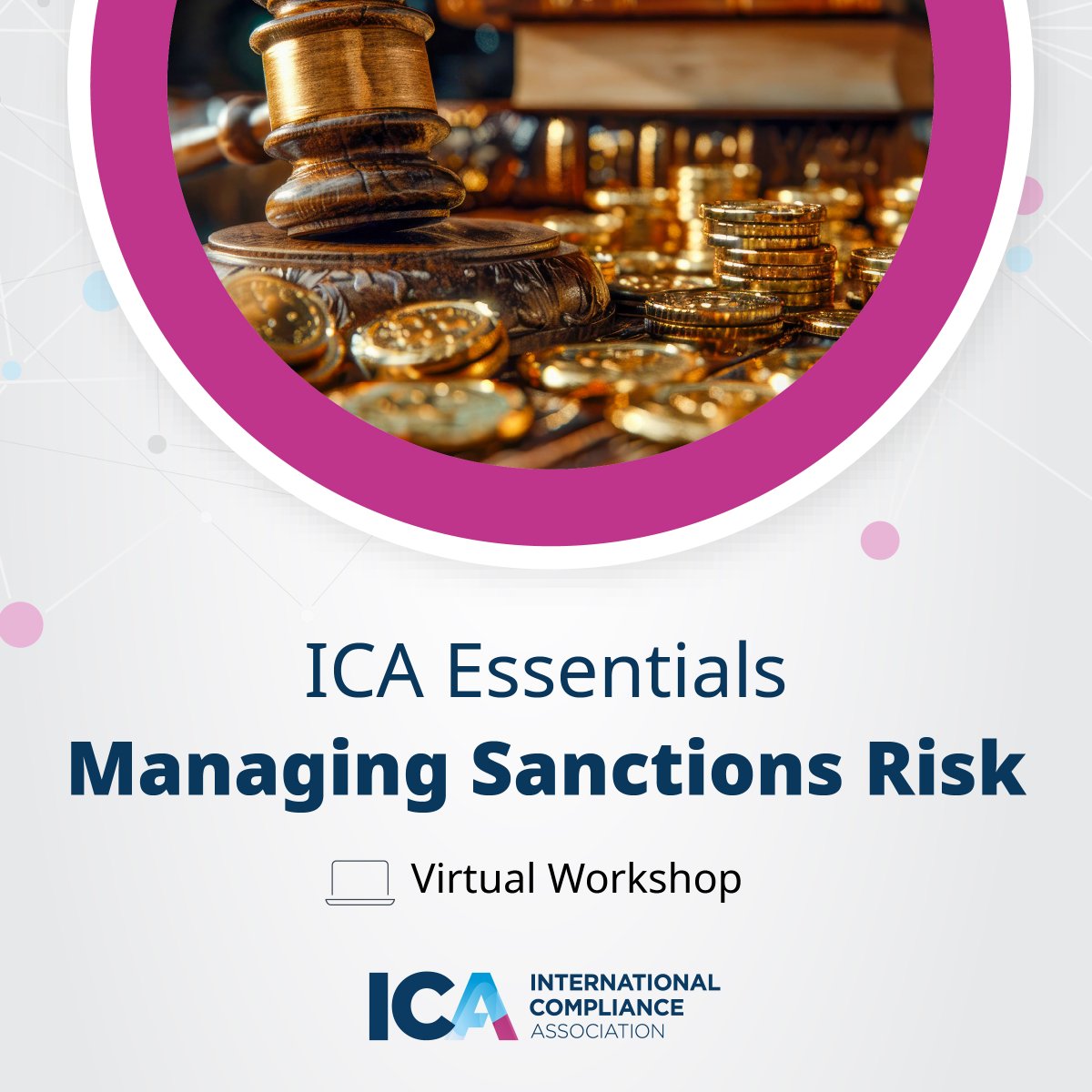intcompassoc's tweet photo. Looking for bite-sized, practical compliance and financial crime prevention training for you or your teams? 

Build your capabilities with an expert-led, three-hour virtual workshop that gives you foundational knowledge you can apply immediately. 

Secure your place now before the start dates:

✅ ICA Essentials – Compliance (23 June 2026)
✅ ICA Essentials - Financial Crime Risk in Cryptocurrencies (30 June 2026)
✅ ICA Essentials – Managing Sanctions Risk (22 June 2026)

Learn more and book today: https://t.co/C6Nt3lPPH3