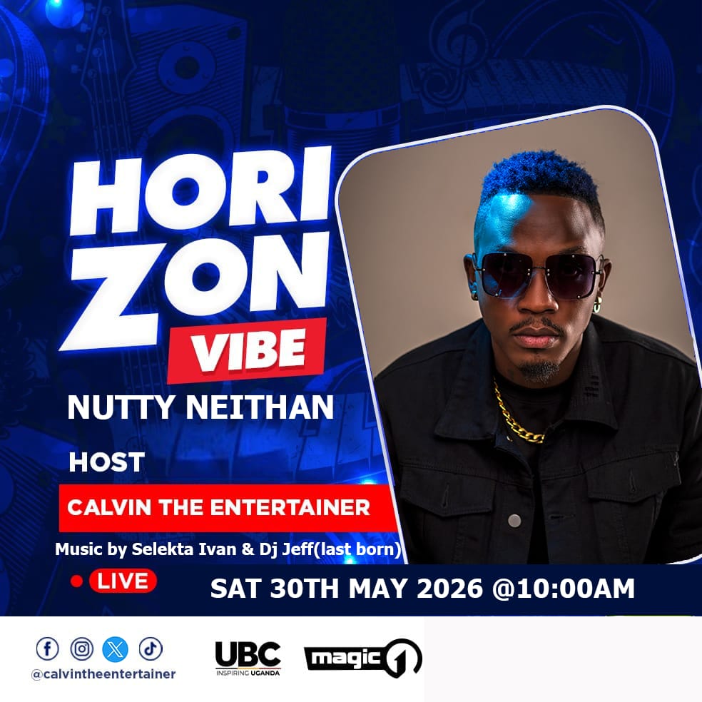 ubctvuganda's tweet photo. Horizon Vibe: Vibes4Life Edition 🔥
The rhythm, the energy, the life — all loading!📍 UBC Auditorium
🗓️ Saturday | 10AM🎤 Featuring:
➤ Nutty Nethan
➤ Soja Boyz
➤ Doreen Flavor🎧 Mash‑Up: Selector Ivan🎙️ Hosted by the legendary @CalvinUG📺 Catch it LIVE on UBC TV + MAGIC 1 HD https://t.co/qTN3mne5vo