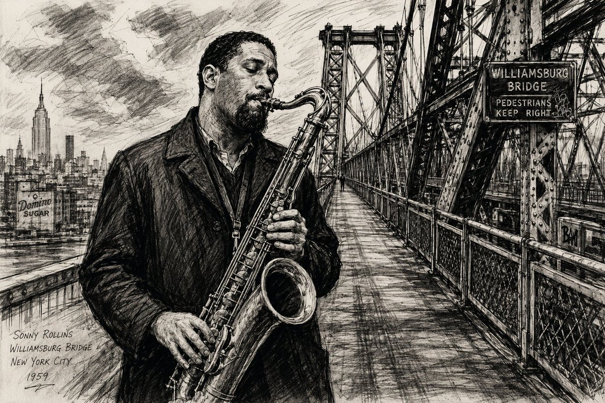ThisEastSide's tweet photo. Sonny Rollins knew not to die young 

https://t.co/el9KioUcJZ https://t.co/6sDuDYIPTg
