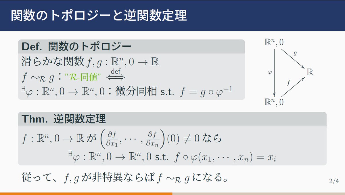 EDAbeans_2357's tweet photo. 今日のスライドです
#数学系ドーナツの会 https://t.co/vZN5ryOpIy