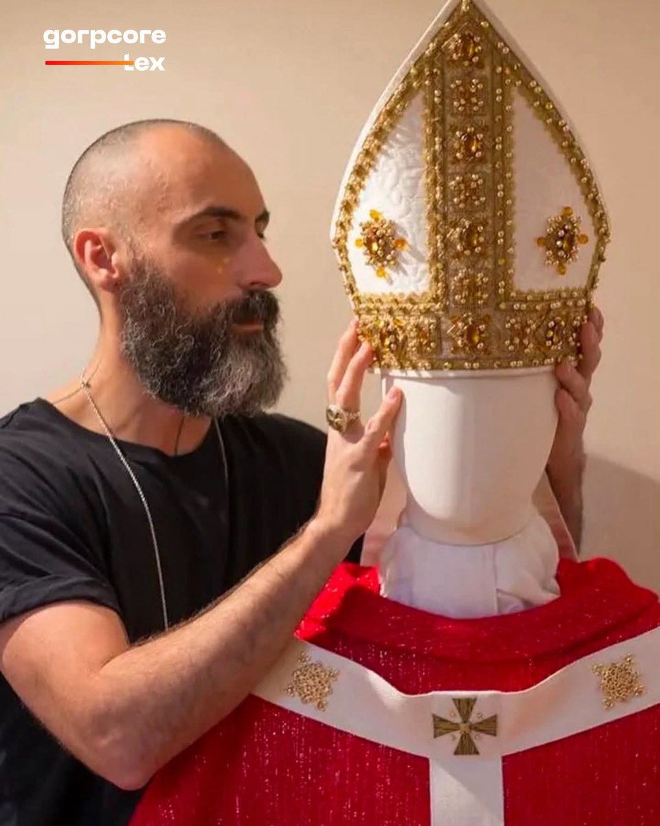 ronnieagabajr's tweet photo. Filippo Sorcinelli, the Pope’s Gay Designer embracing the Church that rejects Him

Filippo Sorcinelli is an openly gay fashion designer who creates sacred vestments for the Popes. Yet the Catholic Church, the very institution he serves, continues to exclude and reject the LGBTIQ+ community.

Being a gay man at the centre of Catholicism is not easy. His work becomes a quiet dialogue with God, even when that same God, through the Church, causes him pain. The Church has formed his artistic vision in the deepest way. It has also brought him rejection, silence, and distance. Still, he remains. He keeps designing for it. He honours every detail of its rituals. He is like a son who keeps embracing a father who has never fully learned how to love him back.

While many know his name through the Holy See, his creativity reaches far beyond church garments. He produces performance art and perfumes inspired by liturgical incense. In his world, the sacred lives through beauty and feeling, not only through official doctrine.

Filippo Sorcinelli’s story raises a question that many of us who are gay know too well:

Why do so many people love what we create for them, yet refuse to fully accept who we are? They admire our talent, our diligence, our kindness, our empathy, and our generosity. They are drawn to the way we give beyond ourselves. Yet they often hesitate to stand with us in public. They enjoy the fruit of our art, our ideas, and our abilities, while quietly treating us as unfit or unworthy of open association. How long will this pattern continue? How many lives must remain divided between deep contribution and public rejection?

Filippo’s quiet faithfulness invites us to ask these questions honestly, without easy answers.

📸 @gorpcoretex