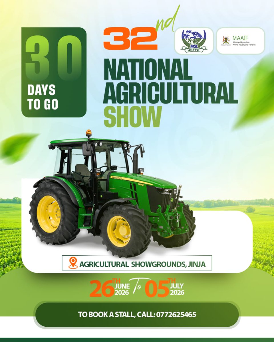 easternbou88247's tweet photo. Don't miss the 32 agricultural show which is soon starting from 26thjun to 05th July this year and it's happening again in busoga jinja city https://t.co/wmBGGldJAG