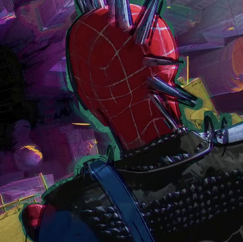 Spiked_vamp's tweet photo. a punk with spider like abilities #whatdatmean https://t.co/qu2wh4dAHM