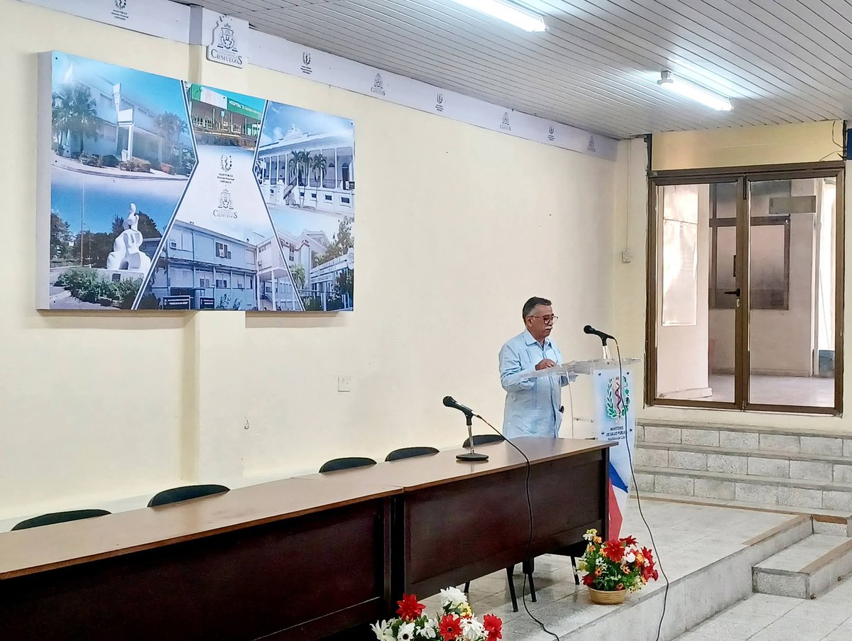 dirpgucmcfg's tweet photo. Hoy en Ciencias Médicas Cienfuegos, el Gran final del Premio Anual de Salud  2026,la edición 49 con 12 trabajos presentados y 6 destacaron como finalistas. https://t.co/fxa49RASh5