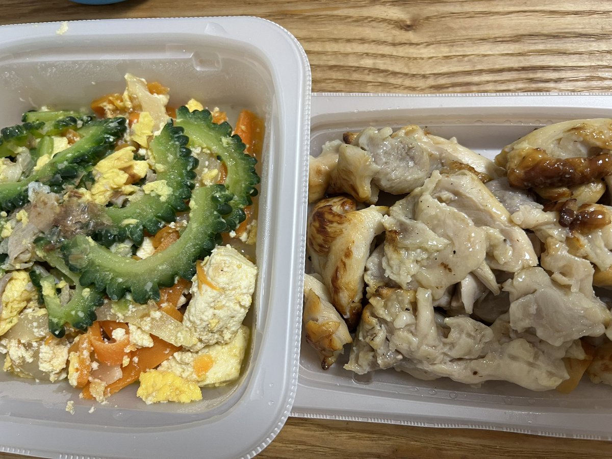 UseK's tweet photo. 筋肉飯979日目、堕落チャンプルー https://t.co/LHjvey5OFu