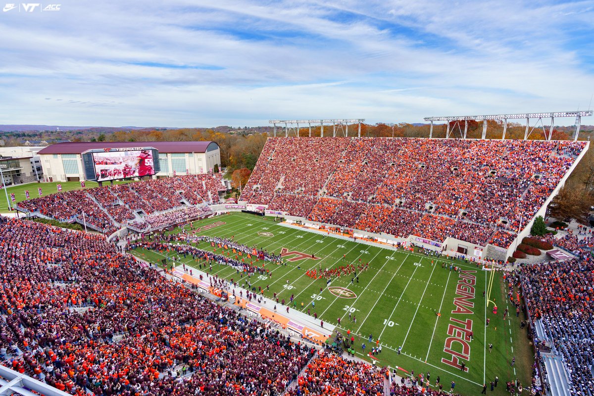 hokiesports's tweet photo. 🏈 Series update

Virginia Tech and Maryland have mutually agreed to cancel 2027, 2028 games. 

➡️ - https://t.co/WXTmUxNIOD https://t.co/epTiwRE1Qy
