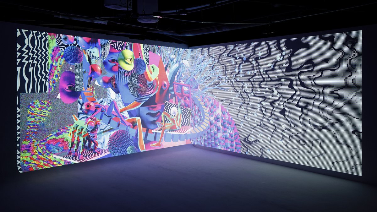 Interface_art's tweet photo. Since the early day, the question has always been: who decides what counts as art?  @RGB_MTL answers it differently. Artists curate artists. 

5th edition. Montreal, August 28–29.
🔴🟢🔵
#RGBMTL #DigitalArt #GenerativeArt #ComputerArt https://t.co/fiU1Oo59uP