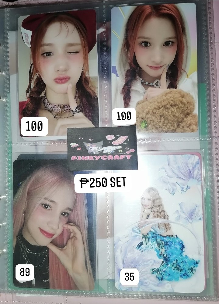 lealyn1234's tweet photo. #pinkybentable
⋆ ˚｡⋆୨୧˚ wts lfb ph kep1er pcs!

𖦁ׅ ࣪ ׂRandom KEPLER pcs ៵ ⋆
✩ : ₱ on pic  ⊹ ִֶָ𓏲࣪| 1week dop with nrdp
✩ : mint but x sensi
✩ : all onhand
✩ : gcash

💌  yujin xiaoting mashiro cheahyun dayeon hikaru hiyyih youngeun yeseo Kep1er https://t.co/EAQETo2AOQ