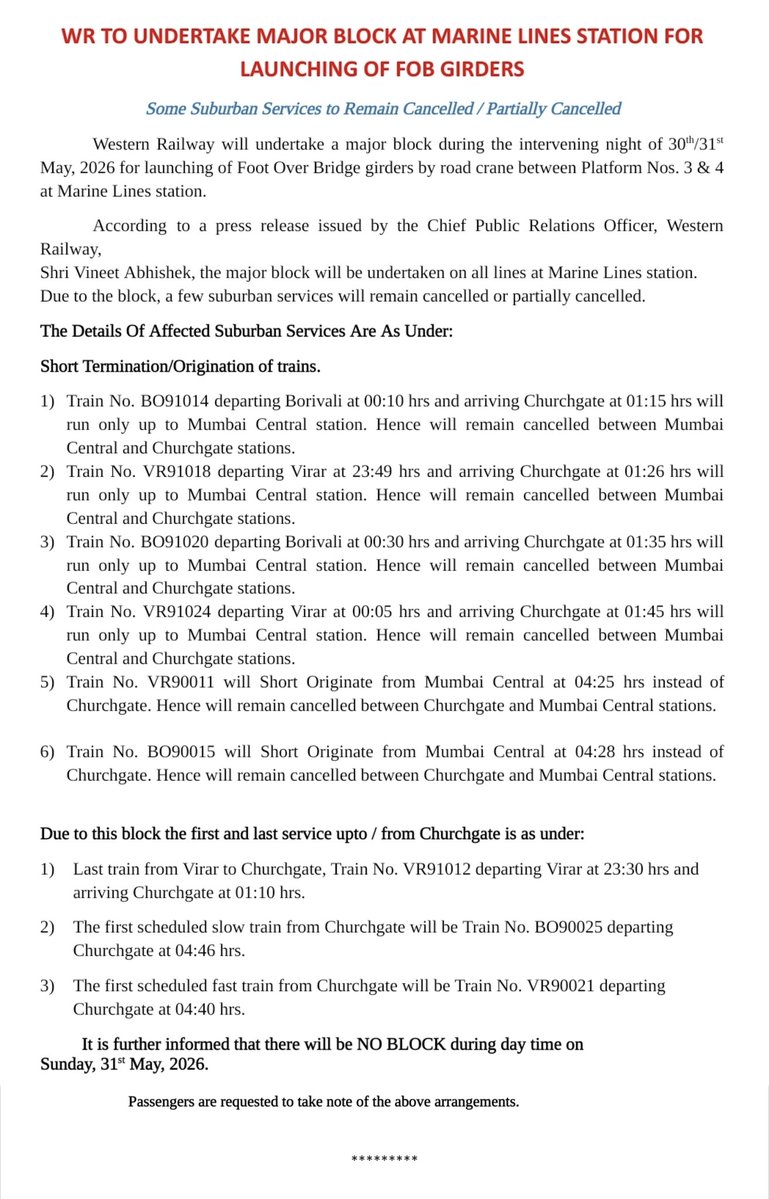 Western Railway tweet media