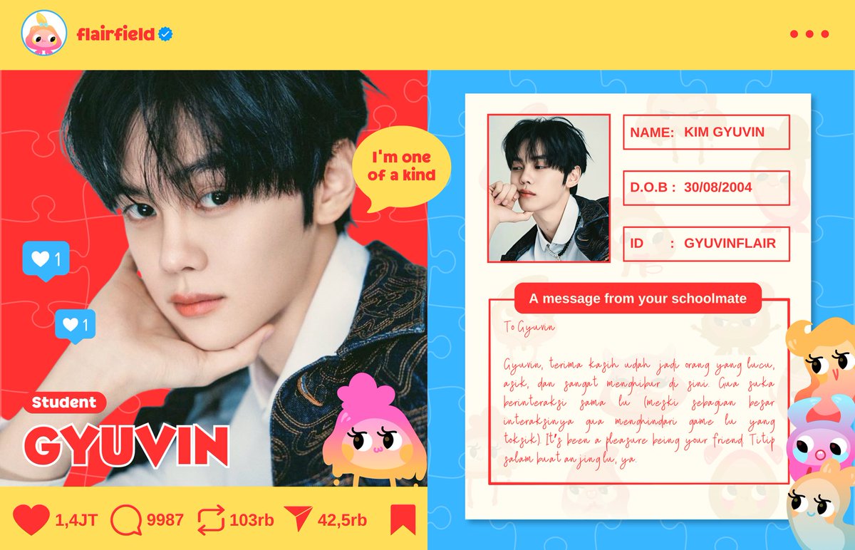 404fails's tweet photo. Gyuvin’s to-do-list:
⊹ loving my own style.
⊹ appreciating my friends’ vibes.
⊹ smiling a little brighter every day.

surprisingly, i’ve been doing pretty well so far! and little by little, i’m learning how to carry my own style with confidence. ₍ ᐢ.ˬ.ᐢ₎ https://t.co/rRE4sHKvcW