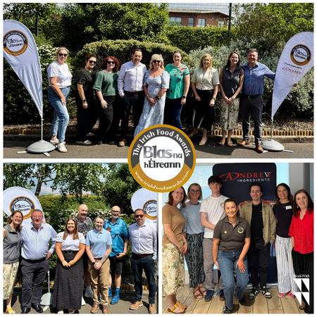 AndrewIngred's tweet photo. Proud to host the first @BlasNahEireann judging session of 2026 and the only judging session taking place in Northern Ireland.
A huge thank you to all the judges who helped kick off this year's Irish Food Awards 👏
#BlasNaHEireann #IrishFoodAwards https://t.co/q9fZCiHmmE