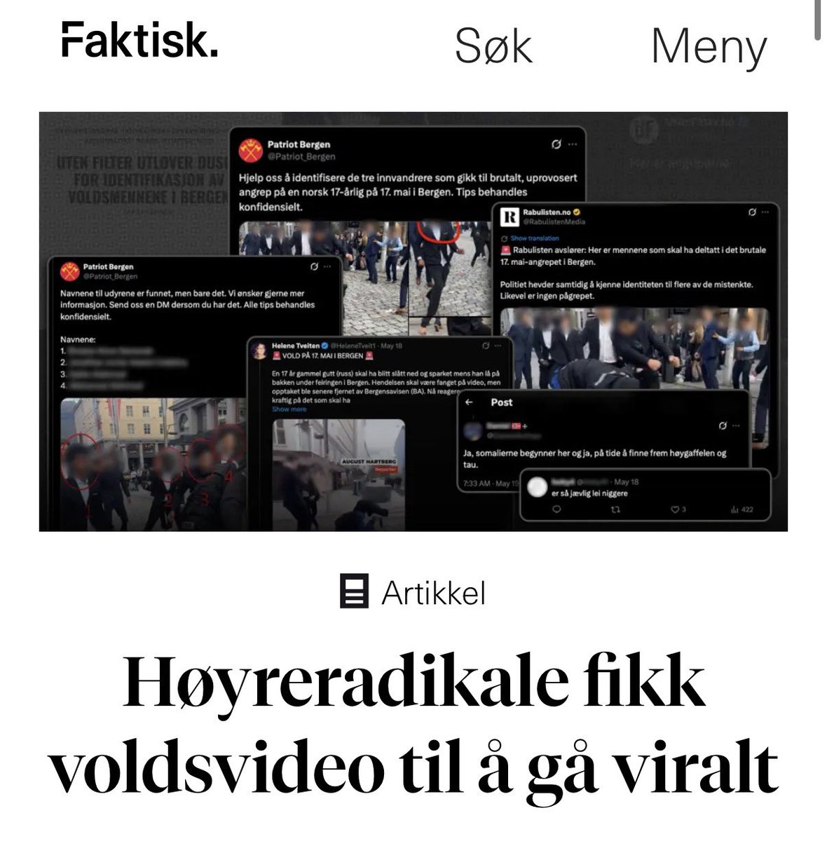 OleOestlid's tweet photo. Etter over en måneds dvale har det statsfinansierte Sannhetsorganet våknet til liv og skrevet en artikkel. https://t.co/ApmGZidTzD