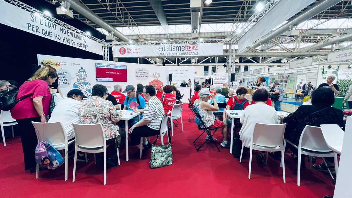 socialdiba's tweet photo. 🔚 Ens acomiadem d’aquesta edició de @FiraGran després de tres dies plens d’activitat i participació.

Gràcies a tothom qui ens heu acompanyat 💙

#SocialDiba #FiraGran2026 https://t.co/NwK8goQJnS